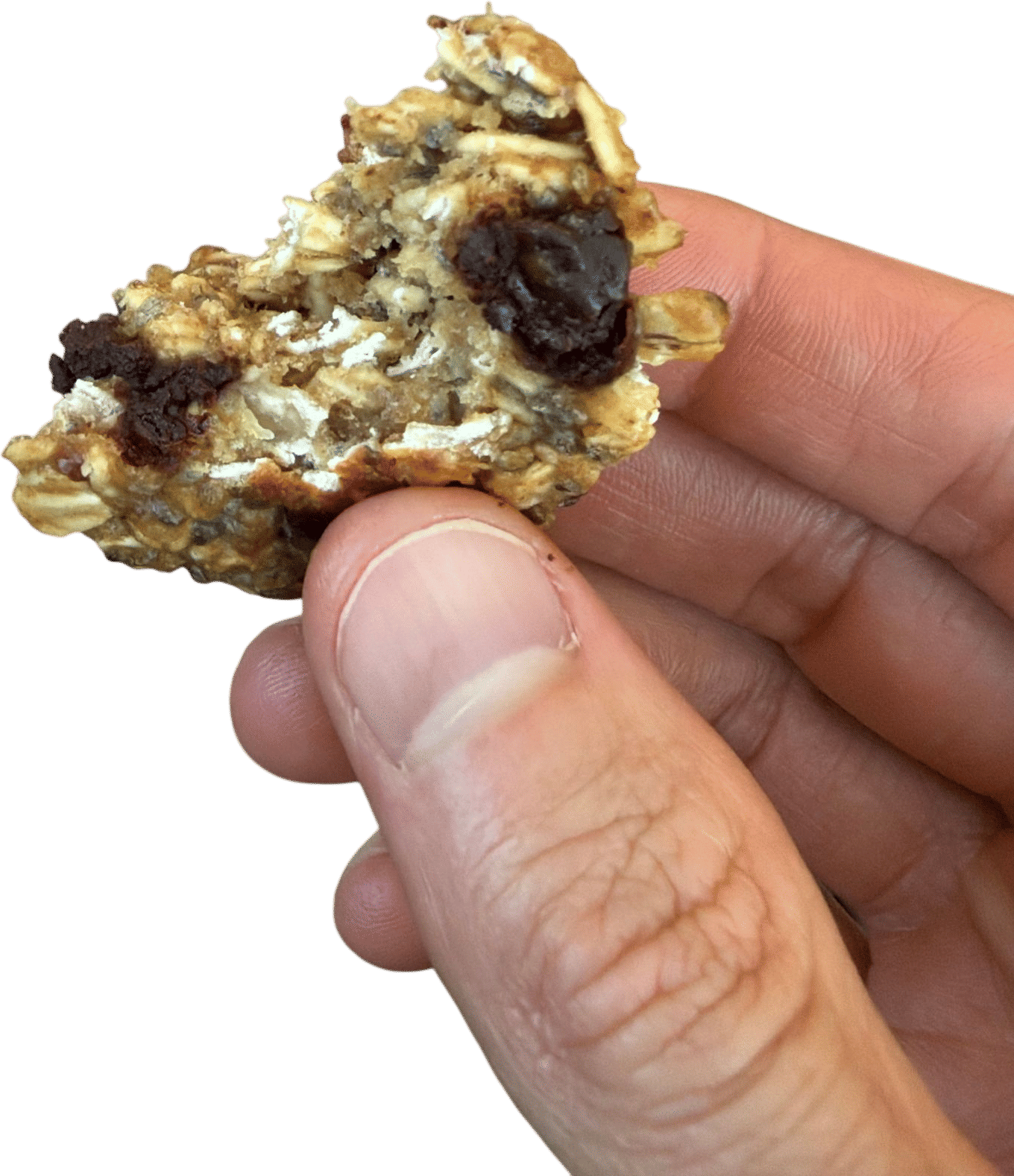 Packing healthy airport snacks.