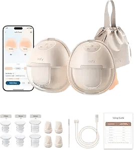 Eufy Hands Free Heated Breast Pump S1