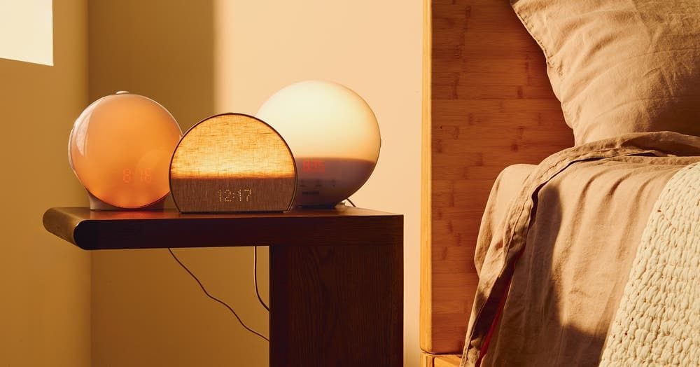a sunrise alarm clock!