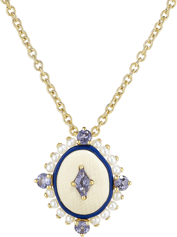 Francesca Villa Blue Diamonds Necklace