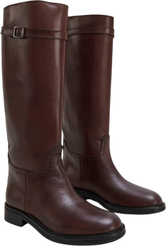 Jonak Women's ROMANE High Boots in Cognac Leather