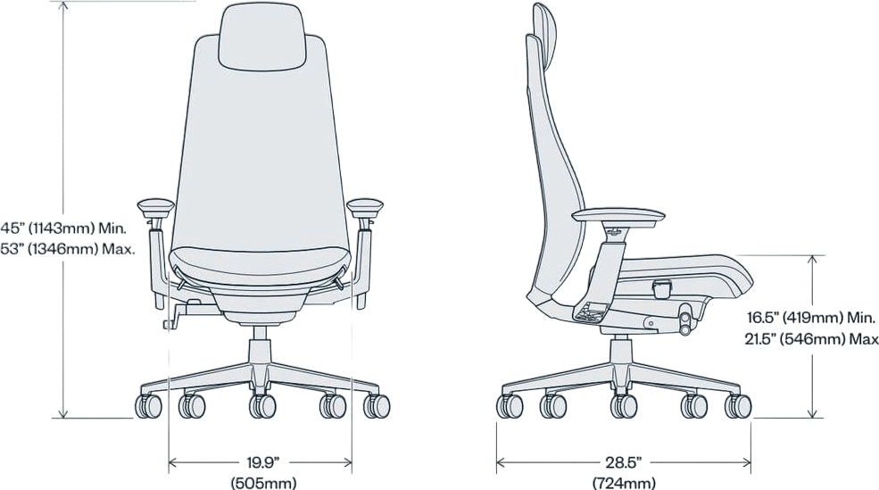 Haworth Fern Office Chair