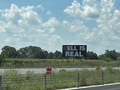 Hell is Real Billboard
