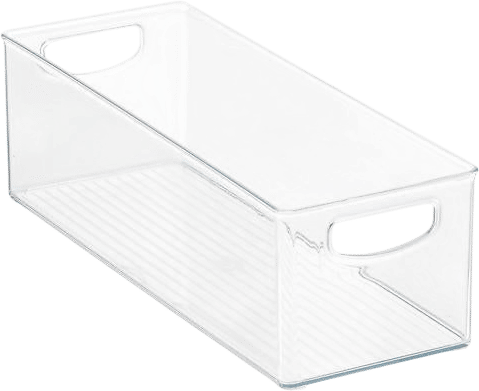 Linus Medium Deep Drawer Bin Clear
