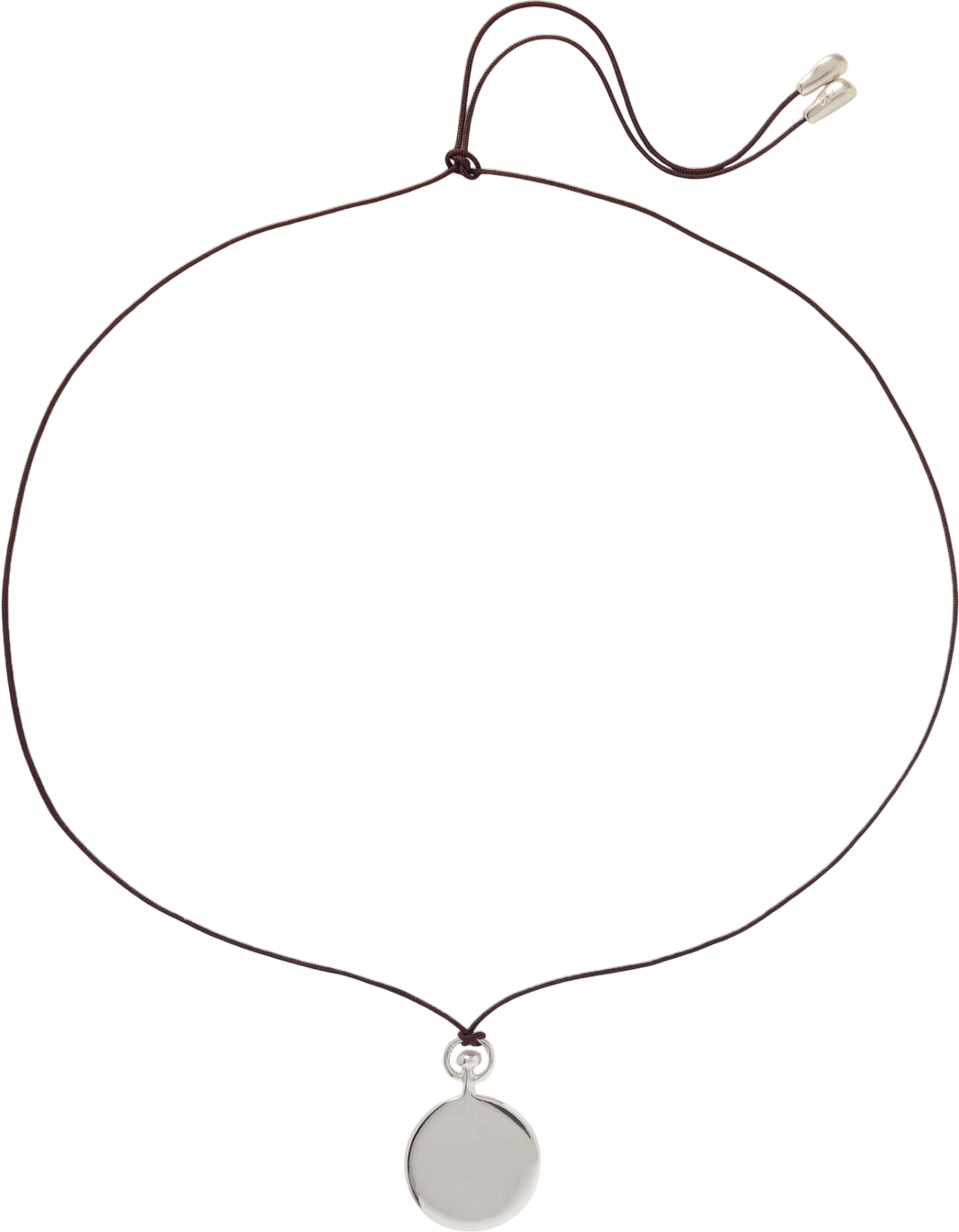 SOPHIE BUHAI | + Net Sustain Fob Silver Cord Necklace