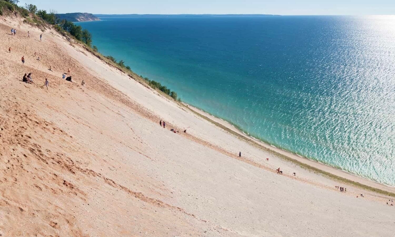 Michigan sand dunes you can climb 