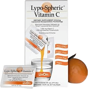 LivOn Laboratories Lypo-Spheric Vitamin C 1000mg (30 Packets)