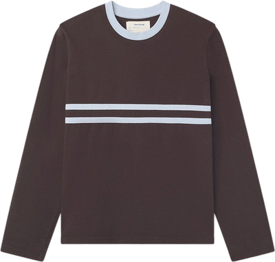 Estret Brown Long-Sleeved T-Shirt