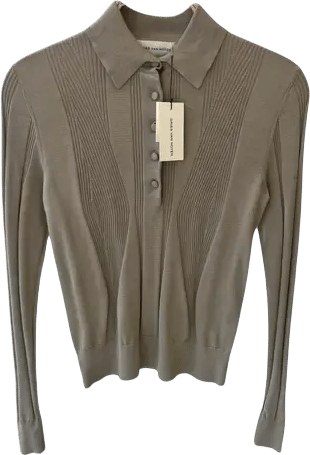 Jumper Dries Van Noten Grey size 40 FR in Cotton - 56754191