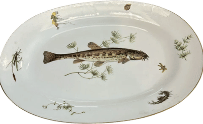 Quenelle Fish Porcelain Platter