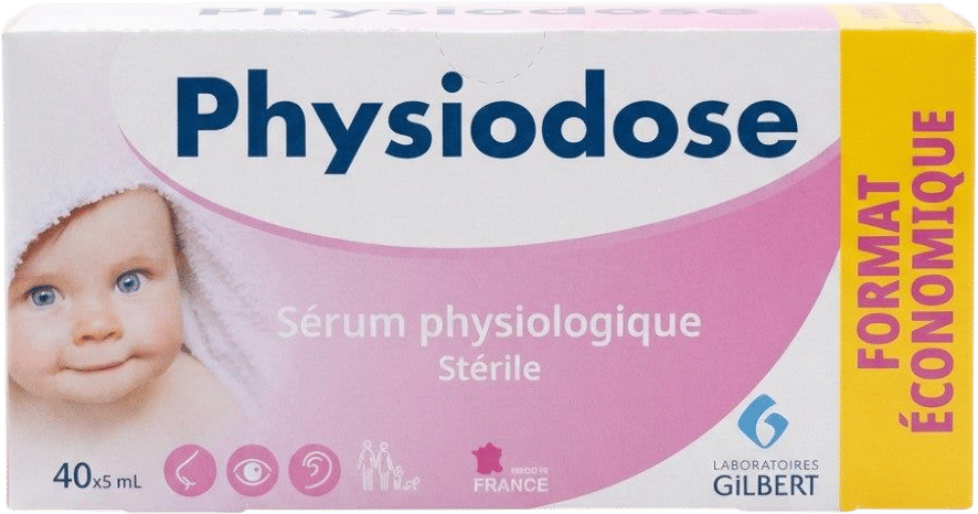 Physiodose Sterile Physiological Saline Solution 40 x 5 mL