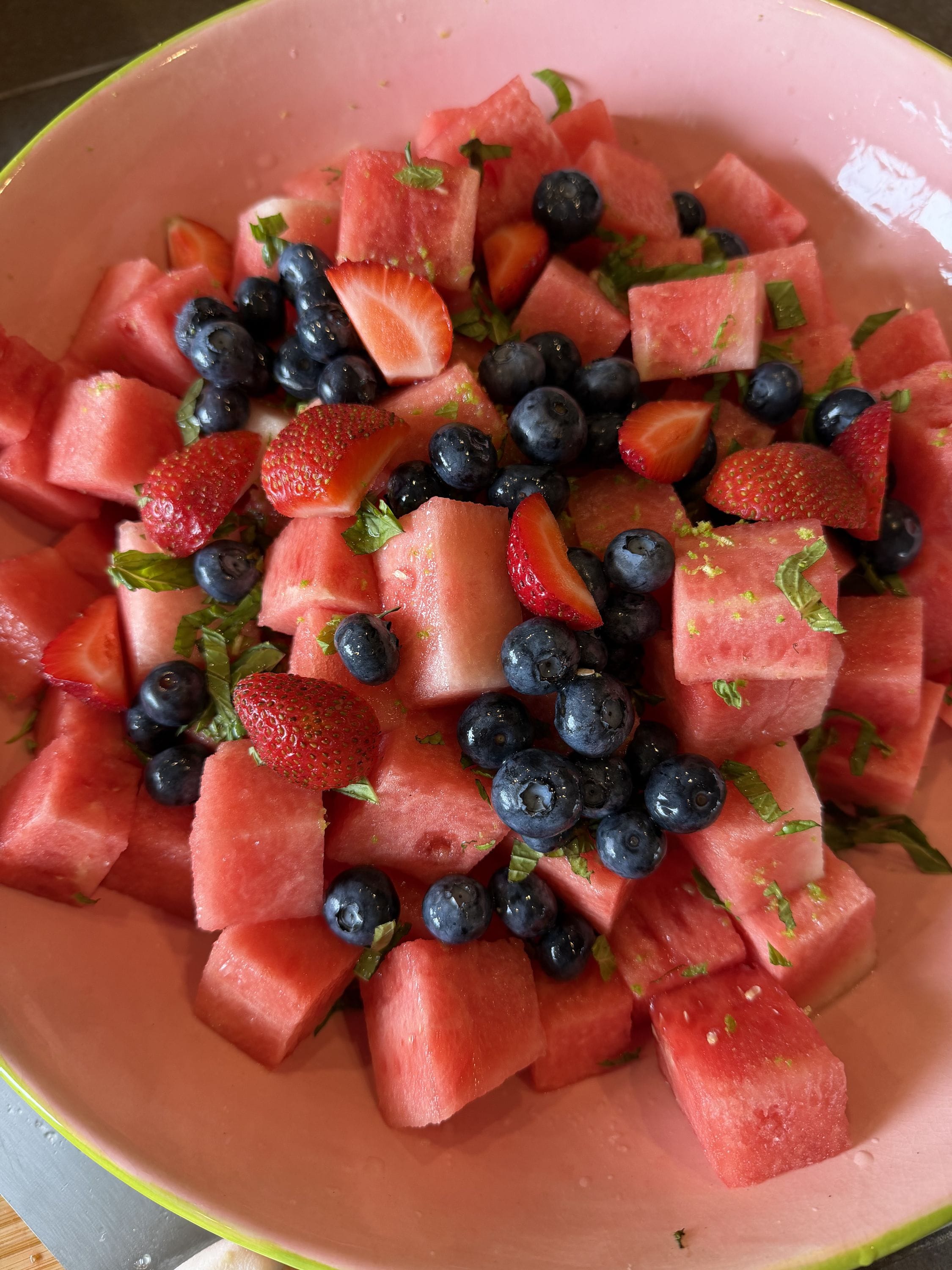 The perfect watermelon salad