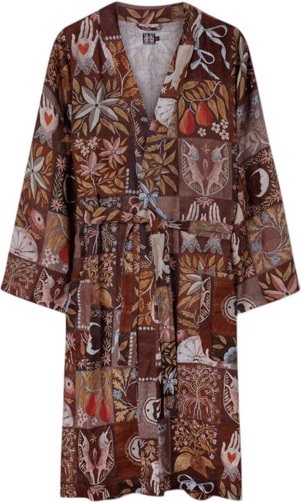Shenandoah Mansions Linen Robe by Ash x Desmond & Dempsey
