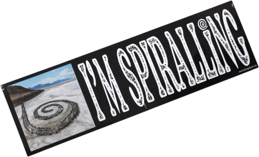 I'm Spiraling Bumper Sticker