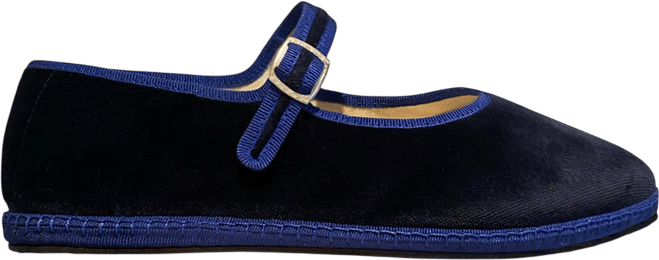 Viani Milano Navy Mary Jane Friulane