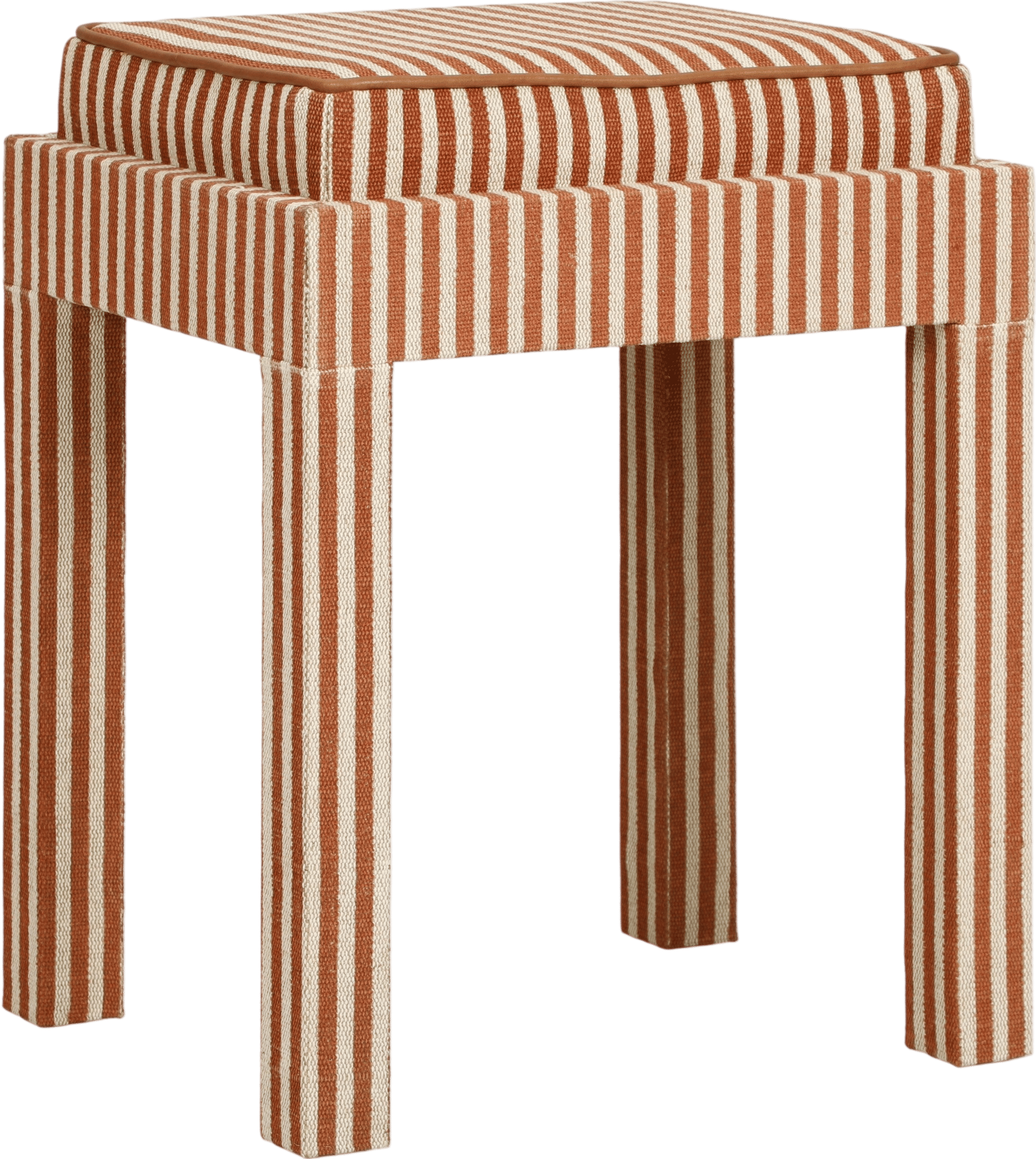 Kora Cotton Jute Contract-Grade Accent Stool