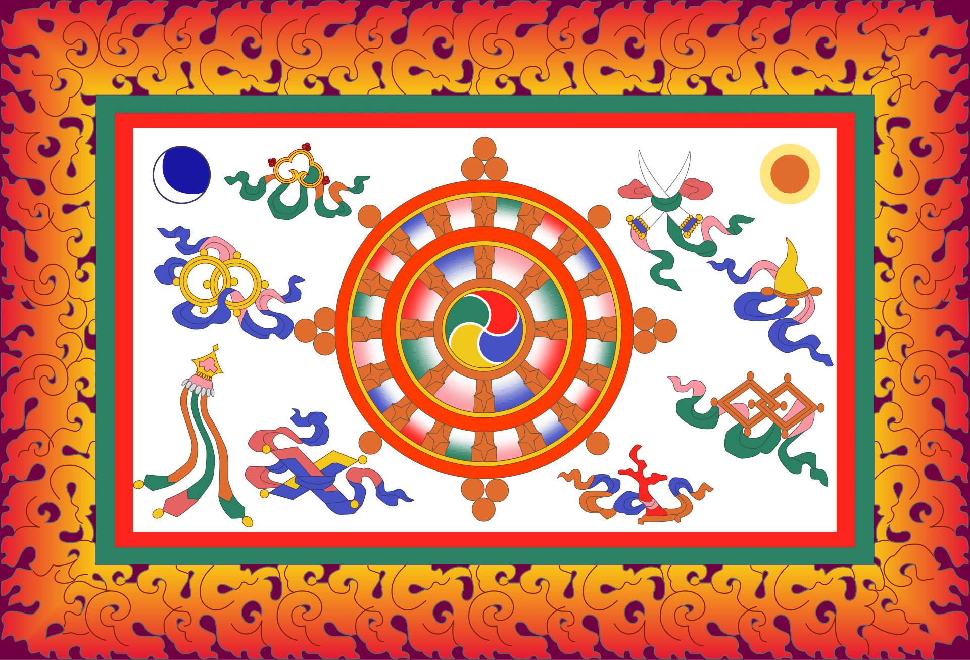 Flag of Sikkim