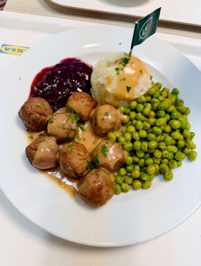 Plant-Based Swedish Meatballs