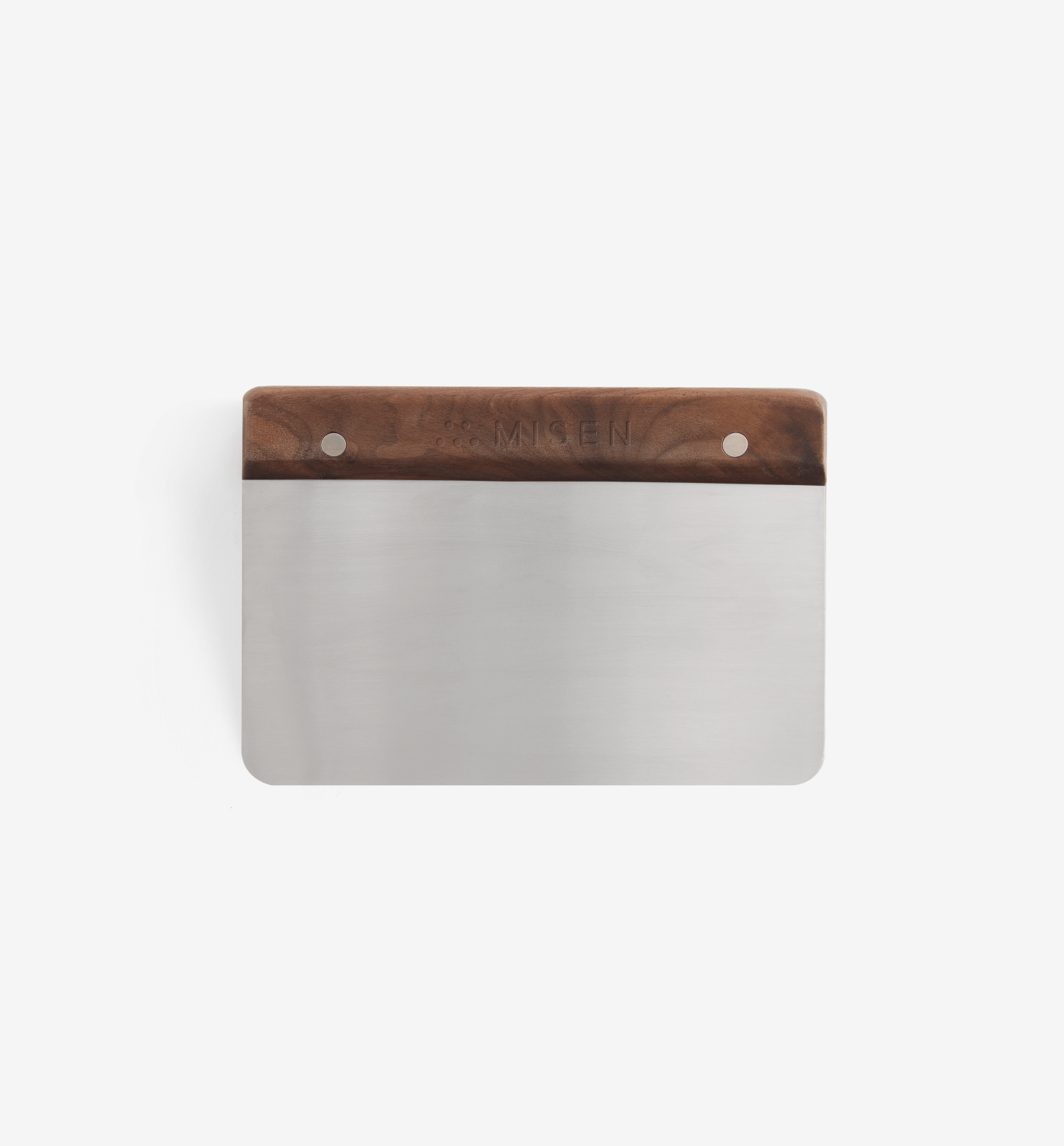 Misen Walnut Bench Scraper