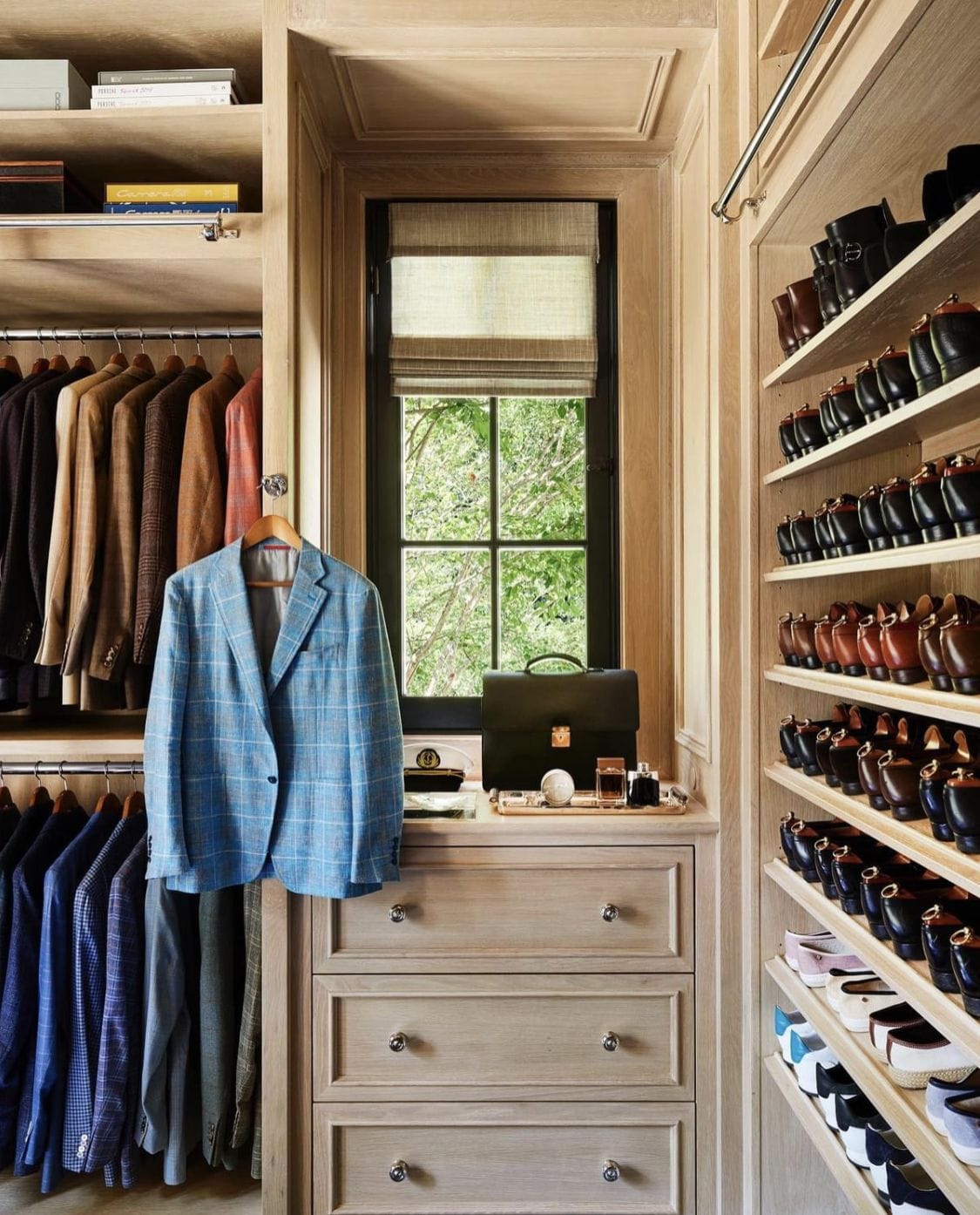 catalogue your clothing, shoes, bags, and accessories before you redesign a closet