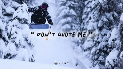 DON'T QUOTE ME
