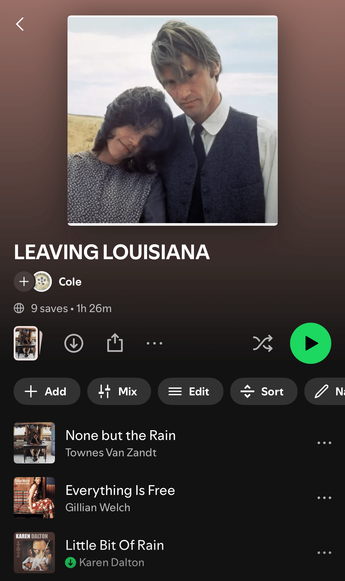 Leaving Louisiana
