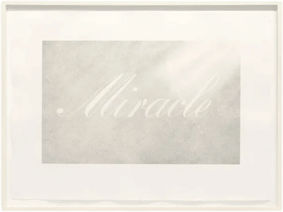 Miracle (1999) by Ed Ruscha