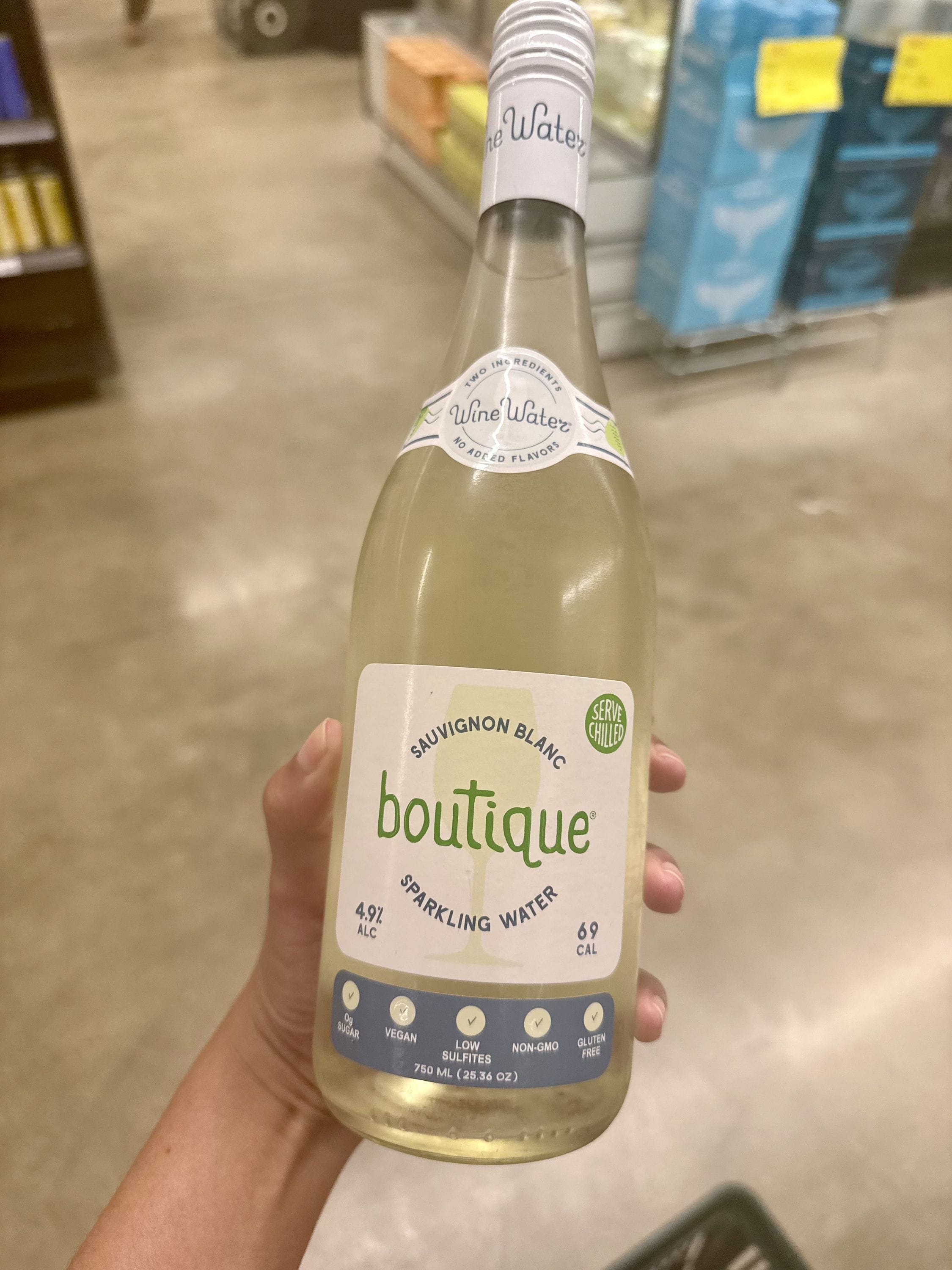 Sauvignon Blanc Sparkling Wine Water
