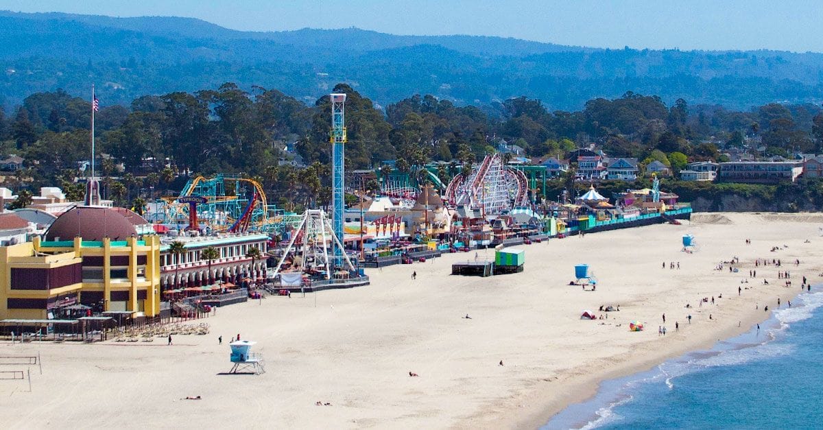 Santa Cruz Beach Boardwalk Amusement Park