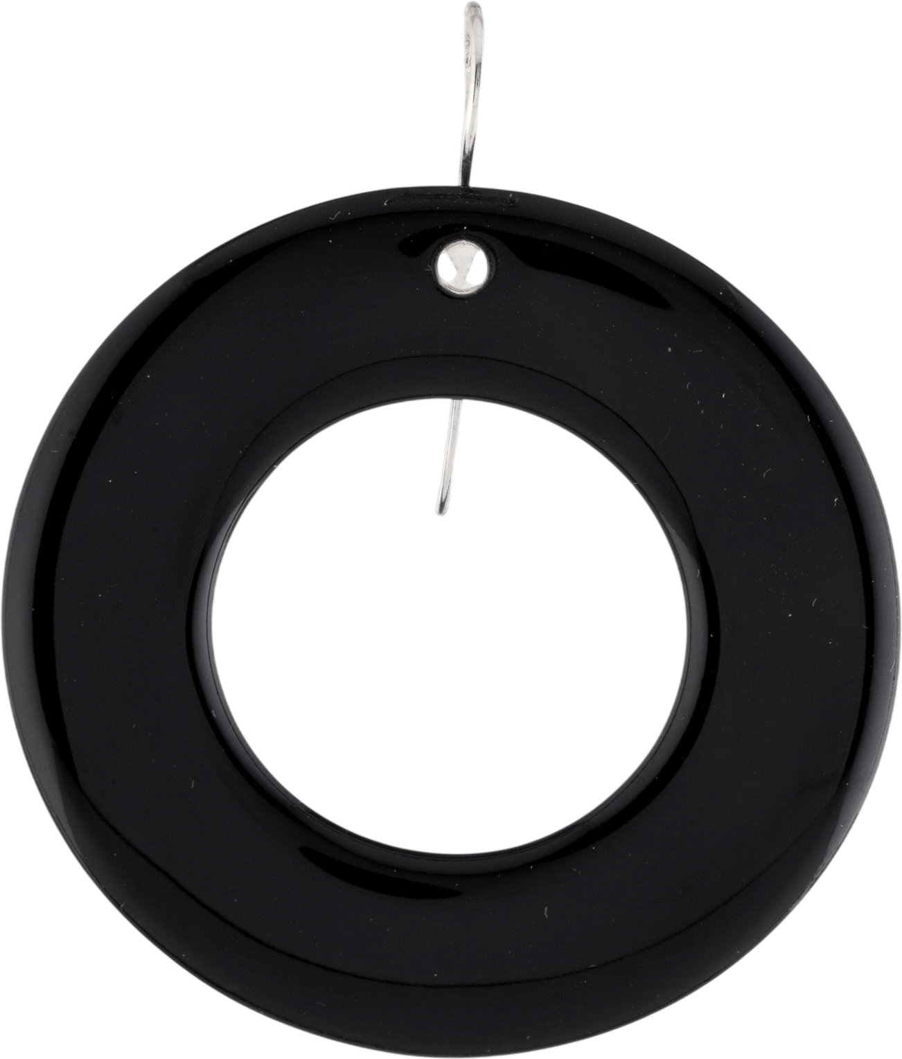 18K Lacquered Wood Sevillana Earring