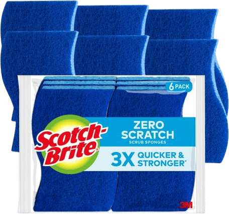 Scotch-Brite Zero Scratch Sponges