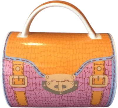 Vintage Handbag Purse Mug