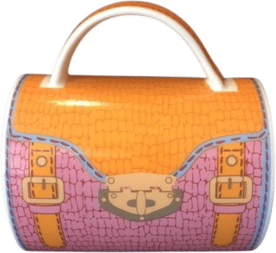 Vintage Handbag Purse Mug