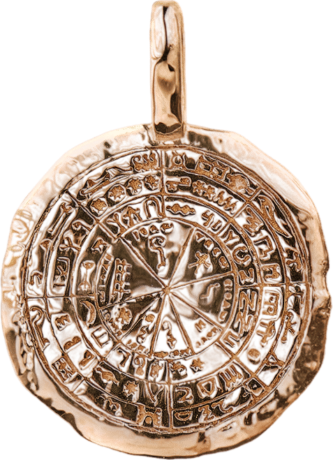 Divining Disc of Pergamon Pendant
