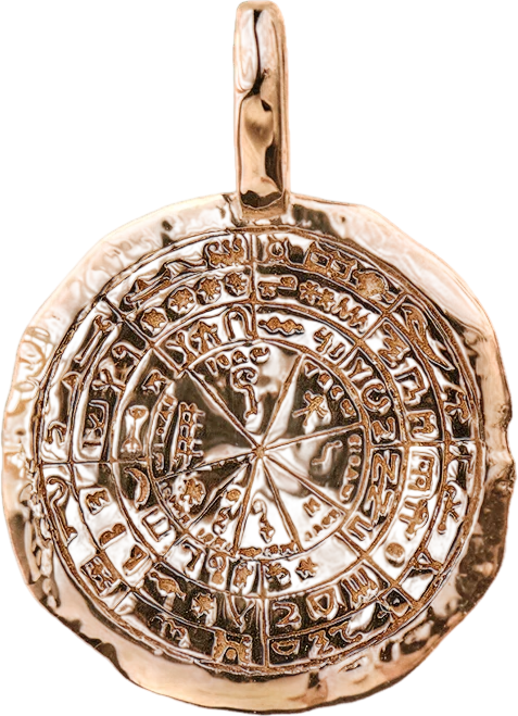 Divining Disc of Pergamon Pendant