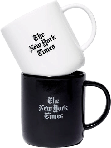 The New York Times Stacked Logo Mug