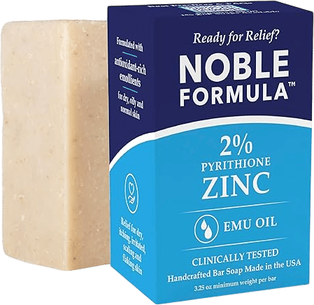 2% Pyrithione Zinc Bar Soap with Emu Oil