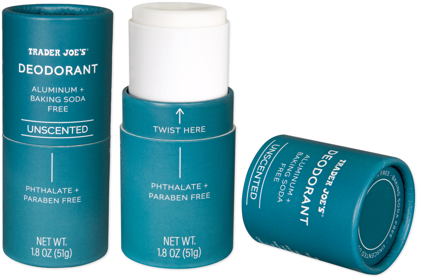 Trader Joe's Unscented Deodorant Stick