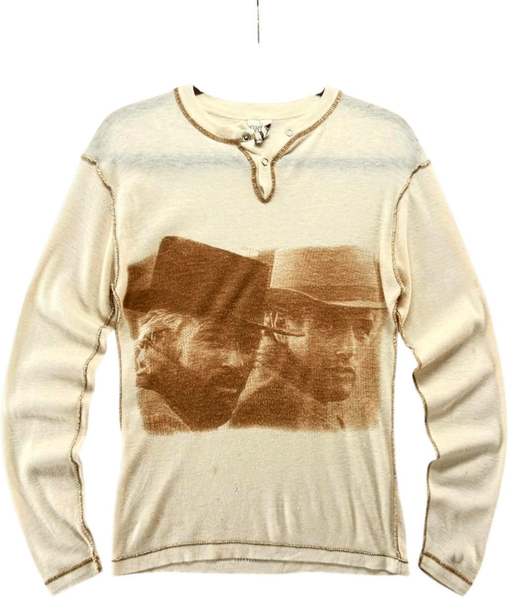 Vintage 70s Butch Cassidy & the Sundance Kid long... | Depop