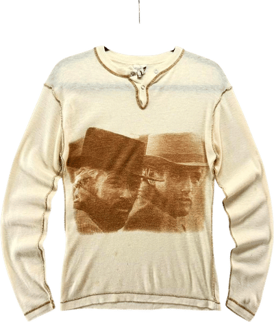 Vintage 70s Butch Cassidy & the Sundance Kid Long Sleeve Shirt