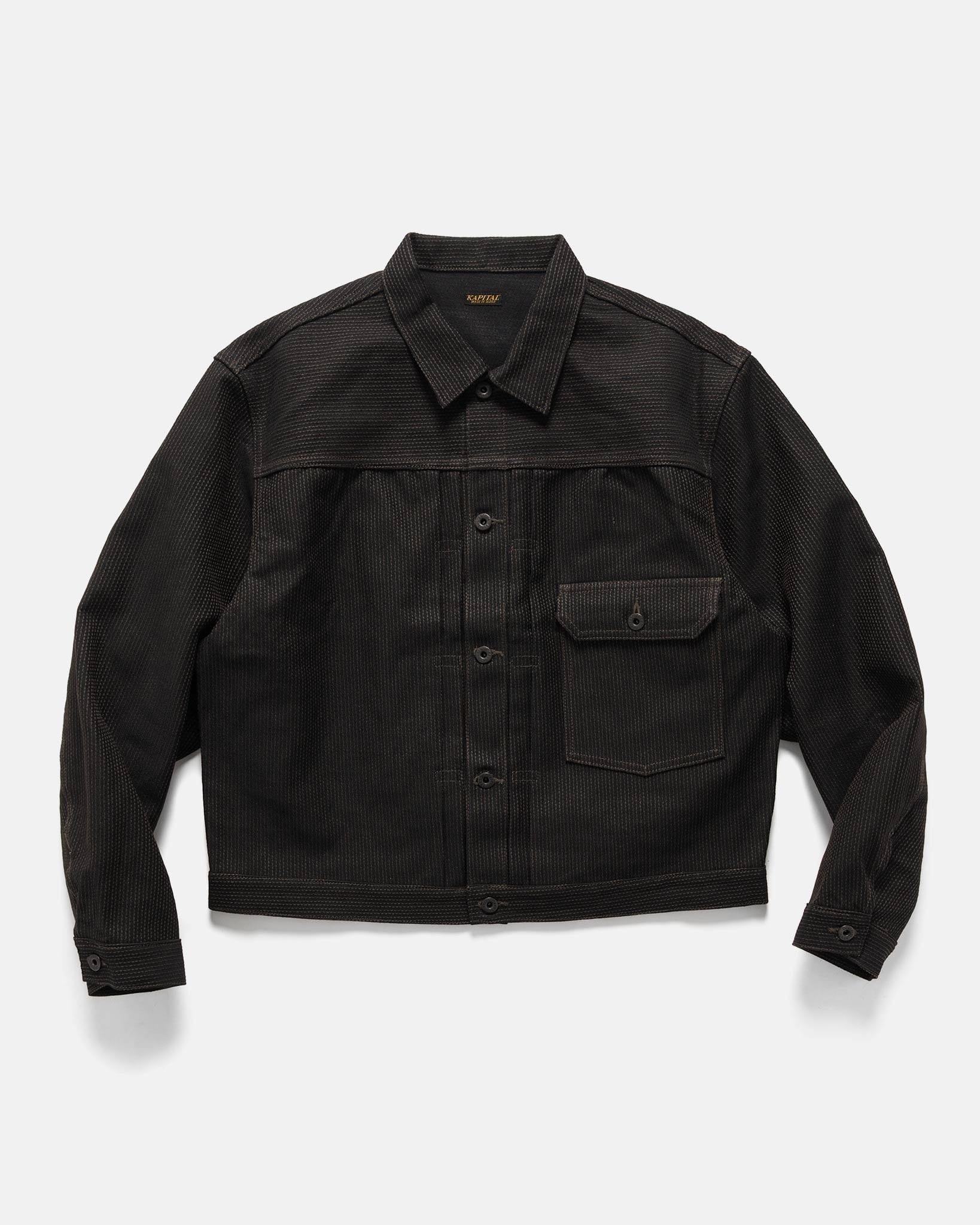 CENTURY DENIM No.9 1ST JKT N95 Black