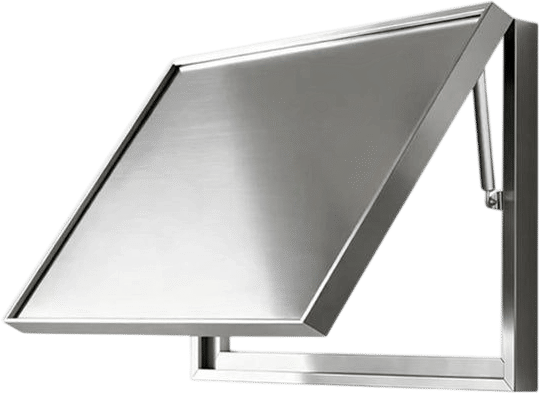 OnShelf Magnetic Stainless Steel Flip-Open Wall Panel
