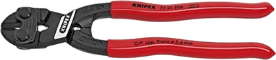 Knipex 71 31 200 CoBolt Compact Bolt Cutter with Notched Blade