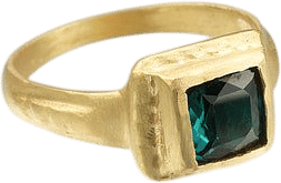 Eli Halili Teal Tourmaline Ring
