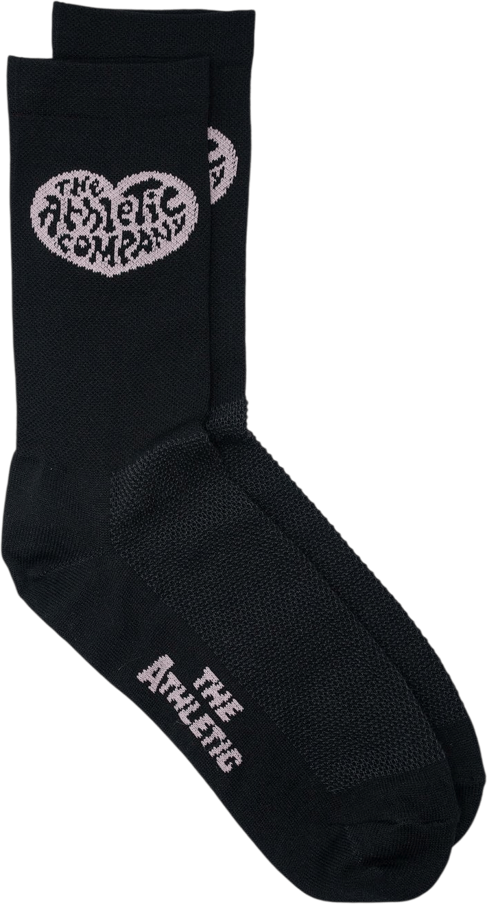 The Athletic Heart Cycling Socks