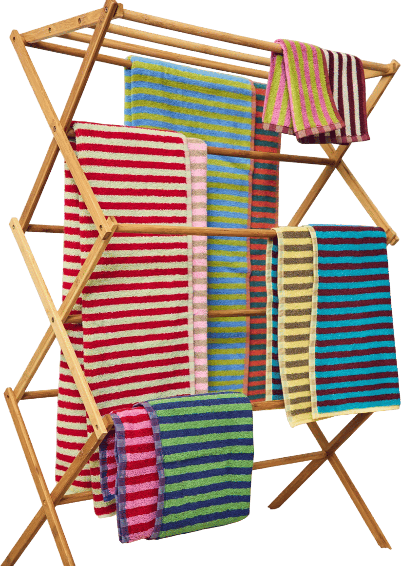 Dusen Dusen Bug Stripe Towels