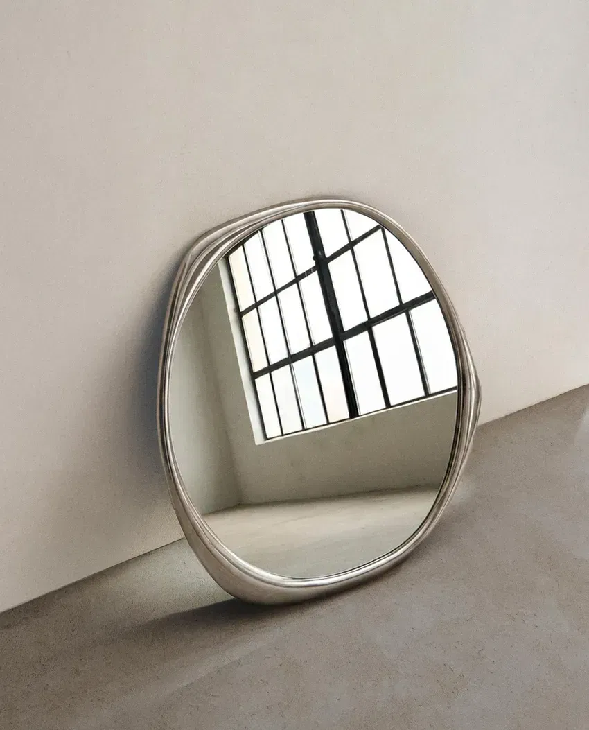 Irregular Aluminum Mirror