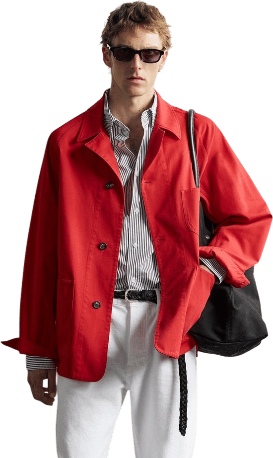 AARON LEVINE X ZARA POCKET OVERSHIRT