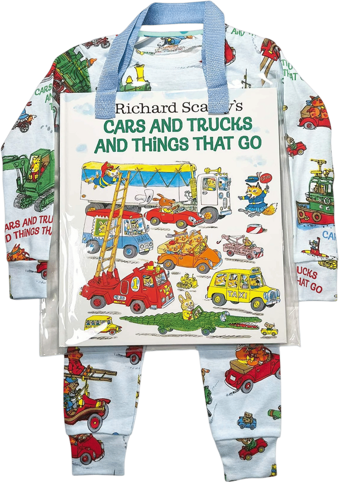 Cars And Trucks And Things That Go Pajama & Book Set