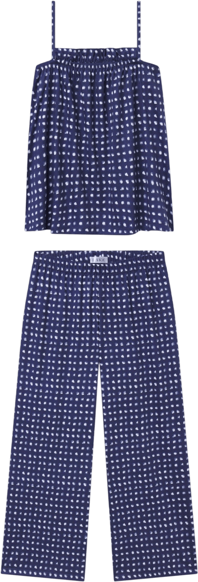 Pima Ruffle Pants Set